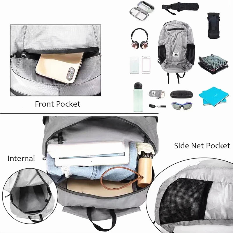 Ultra-Light Foldable Waterproof Travel Backpack