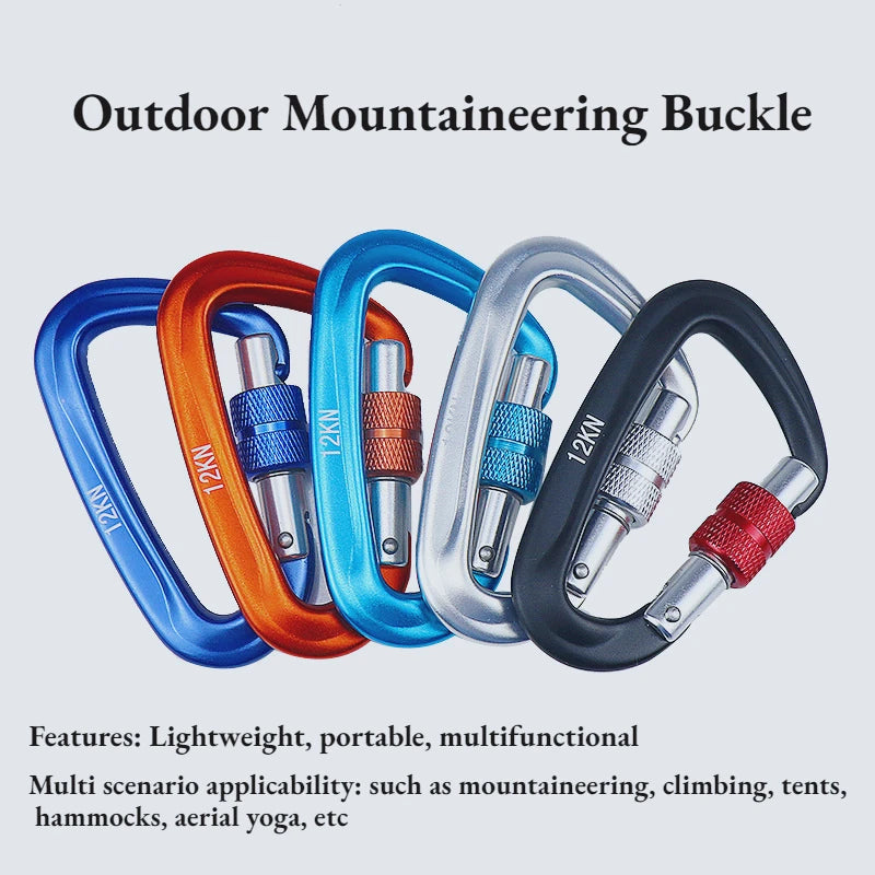 12KN 7075D Outdoor Climbing Buckle